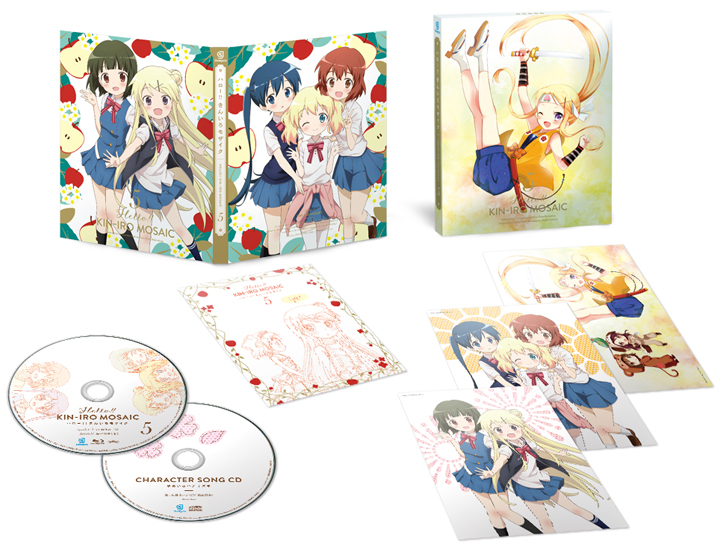 Blu-ray  DVD｜アニメ「きんいろモザイク」シリーズ公式サイト